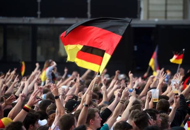 23.06.24 Euro 2024 Festival Stuttgart Deutschland, Stuttgart, 23.06.2024, Fussball, UEFA EURO, EM, Europameisterschaft,Fussball 2024, Stuttgart Schlossplatz Fan Festival Public Viewing: .