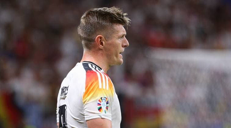 BAU 23.06.2024 Frankfurt Fußball EM 2024 Schweiz vs. Deutschland, Toni Kroos (GER)