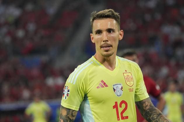 Alejandro Grimaldo (Spanien Spain, 12) - Düsseldorf 24.06.2024: Spanien vs. Albanien, EURO2024 M27, Gruppe B, EM-Arena Düsseldorf