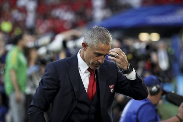Mendes De Campos Sylvio Head coach ESP FOOTBALL : Albanie vs Espagne - Euro 2024 Groupe B, - Dusseldorf Arena - 24 06 024 ElyxandroCegarra Panoramic 