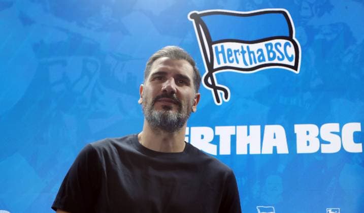 Trainer Cristian Fiel PK Pressekonferenz zur Trainervorstellung Fußball Fussball DFL Bundesliga Herren Saison 2024 2025 25.06.2024 Hertha BSC Berlin
