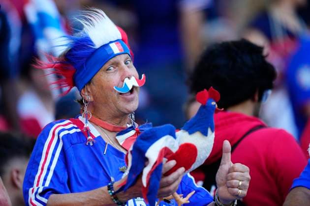 France v Poland: Group D - UEFA EURO, EM, Europameisterschaft,Fussball 2024 France supporter prior the UEFA EURO 2024 group stage match between France and Poland at Football Stadium Dortmund on June 25, 2024 in Dortmund, Germany. Dortmund Germany  Copyright: xJosexBretonx originalFilename:breton-francevp240625_nplsy.jpg