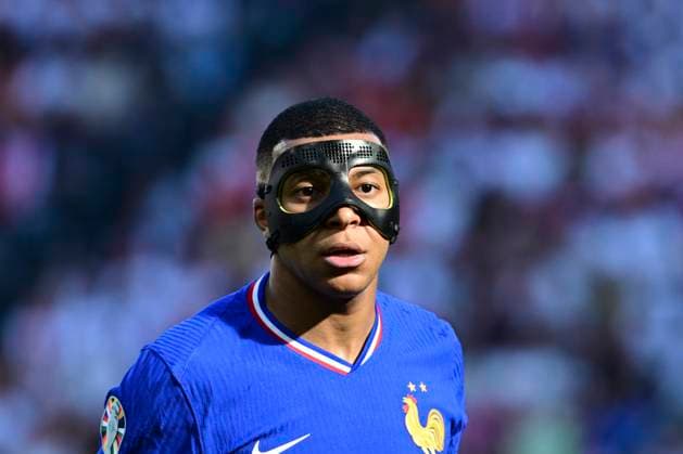 Kylian Mbappe 10 (Frankreich), Frankreich vs. Polen, Fussball, UEFA EURO, EM, Europameisterschaft,Fussball 2024, Gruppenphase, 3. Spieltag, 25.06.2024 Dortmund Nordrhein-Westfalen Deutschland