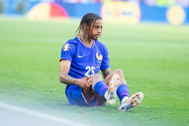 UEFA EURO, EM, Europameisterschaft,Fussball 2024: Frankreich - Polen; 25.06.2024 Bradley Barcola (Frankreich, 25). UEFA EURO 2024: Frankreich - Polen; BVB Stadion Dortmund, Dortmund, am 25.06.2024 Copyright: xBEAUTIFULxSPORTS Meuselx