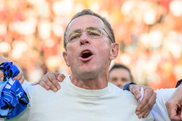 GER, Berlin, Fussball, Oesterreich vs. Niederlande, Gruppe D, Gruppenphase, UEFA EURO, EM, Europameisterschaft,Fussball 2024, SP, Olympia - Stadion Berlin, Ralf Rangnick (Austria), Sieg, 2:3, Endstand, Jubel, Freude, jubeln, 25.06. 2024, Copyright: HMBxMedia UwexKoch