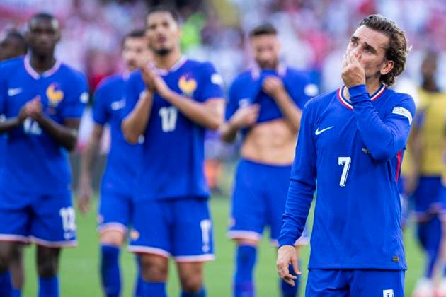 UEFA EURO, EM, Europameisterschaft,Fussball 2024: Frankreich - Polen; 25.06.2024 Antoine Griezmann (Frankreich, 7). UEFA EURO 2024: Frankreich - Polen; BVB Stadion Dortmund, Dortmund, am 25.06.2024 Copyright: xBEAUTIFULxSPORTS Meuselx