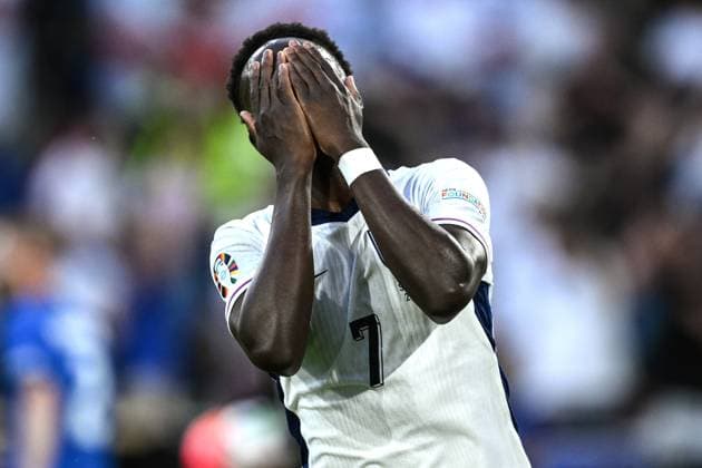 Sport Bilder des Tages Mg Colonia (Germania) 25 06 2024 - Euro 2024 Inghilterra-Slovenia foto Matteo Gribaudi Image nella foto: Bukayo Saka 