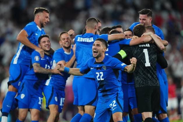 Sport Bilder des Tages Sport Bilder des Tages GER: England v Slovenia. UEFA EURO, EM, Europameisterschaft,Fussball 2024 Adam Gnezda Cerin of Slovenia during the UEFA Euro 2024 match between England and Slovenia, Group C, date 3, played at Rhein Energie Stadium on June 25, 2024 in Koln, Germany. kpng Copyright: xBaguxBlancox xPRESSINPHOTOx PS_240625_ING_ESL_096