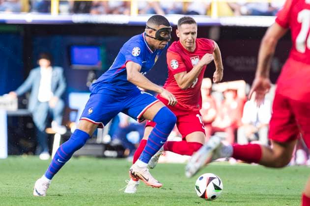 UEFA EURO, EM, Europameisterschaft,Fussball 2024: Frankreich - Polen; 25.06.2024 Kylian Mbappe (Frankreich, 10). UEFA EURO 2024: Frankreich - Polen; BVB Stadion Dortmund, Dortmund, am 25.06.2024 Copyright: xBEAUTIFULxSPORTS Meuselx