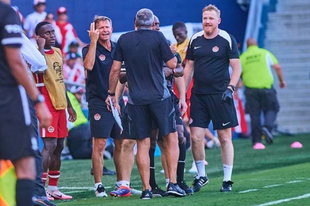 RECORD DATE NOT STATED Copa America USA 2024 Peru vs Canada Jesse Marsch head coach of Canada during the game between Peru and Canada as part of the CONMEBOL Copa America USA 2024 group A, at Childrens Mercy Park Stadium, on June 25, 2024 in Kansas City, Kansas, United States. KANSAS CITY KANSAS UNITED STATES  Copyright: xJONATHANxDUENASx 20240625184914_CA_GA_2024_PER_CAN_MARSCH167