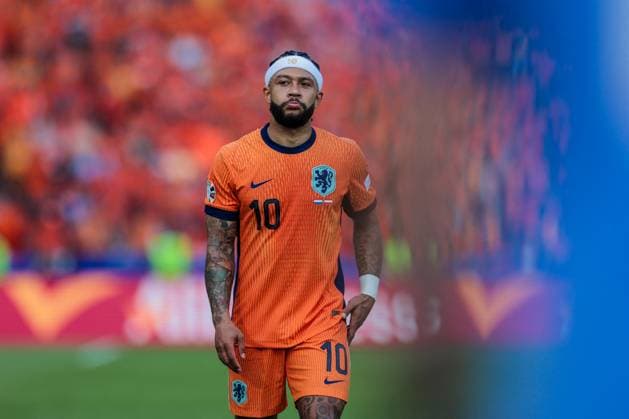 Euro 2024 - Netherlands v Austria Memphis Depay of Netherlands during UEFA EURO, EM, Europameisterschaft,Fussball 2024 - Holland vs Austria, UEFA European Football Championship in Berlin, Germany, June 25 2024 Photo by IPA ABACAPRESS.COM Berlin Germany  Copyright: xIPA ABACAx