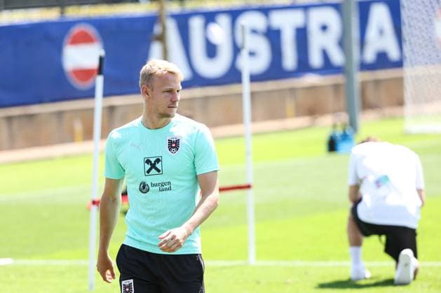 SOCCER - UEFA EURO, EM, Europameisterschaft,Fussball 2024 BERLIN,GERMANY,26.JUN.24 - SOCCER -UEFA EURO 2024, OEFB, Oesterreichischer Fussball-Bund, training. Image shows Marco Gruell (AUT).  GEPAxpictures xArminxRauthner