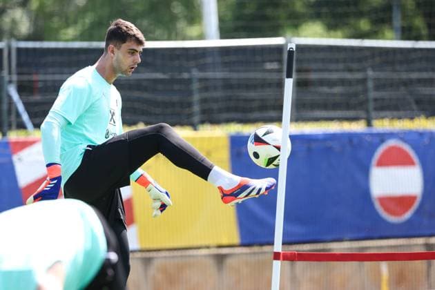 SOCCER - UEFA EURO, EM, Europameisterschaft,Fussball 2024 BERLIN,GERMANY,26.JUN.24 - SOCCER -UEFA EURO 2024, OEFB, Oesterreichischer Fussball-Bund, training. Image shows Niklas Hedl (AUT).  GEPAxpictures xArminxRauthner