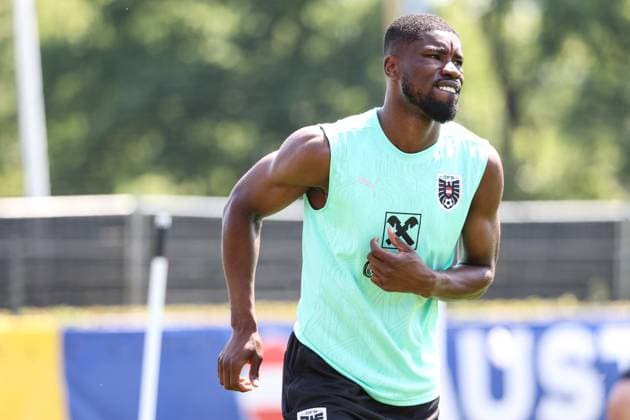 SOCCER - UEFA EURO, EM, Europameisterschaft,Fussball 2024 BERLIN,GERMANY,26.JUN.24 - SOCCER -UEFA EURO 2024, OEFB, Oesterreichischer Fussball-Bund, training. Image shows Kevin Danso (AUT).  GEPAxpictures xArminxRauthner