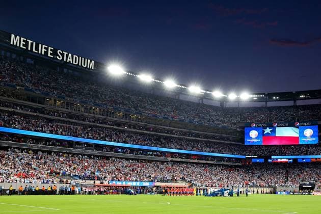 EAST RUTHERFORD, NJ - JUNE 25: A general view of MetLife Stadium prior to the CONMEBOL Copa America Group stage game on June 25, 2024 at MetLife Stadium in East Rutherford, New Jersey. (Photo by Rich Graessle Icon Sportswire) SOCCER: JUN 25 CONMEBOL Copa America - Chile vs Argentina EDITORIAL USE ONLY Icon240625595