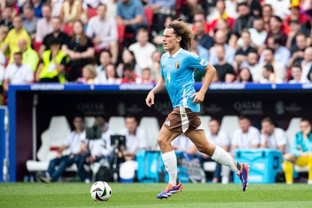 UEFA EURO, EM, Europameisterschaft,Fussball 2024: Ukraine - Belgien; 26.06.2024 Wout Faes (Belgien, 4) UEFA EURO 2024: Ukraine - Belgien; Stuttgart Stadion, Stuttgart; 26.06.2024 Copyright: xBEAUTIFULxSPORTS Buriakovx