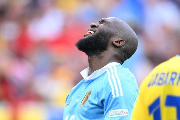 Ukraine v Belgium Group E - UEFA EURO, EM, Europameisterschaft,Fussball 2024 STUTTGART, GERMANY - JUNE 26 : Lukaku Romelu forward of Belgium deceived pictured during the UEFA EURO 2024 European Football Championship tournament group E stage match between Ukraine and Belgium at Stuttgart Arena on June 26, 2024 in Stuttgart, Germany, 26 06 2024 Stuttgart Germany  Copyright: xVincentxKalutx