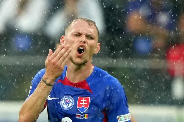 Slovakia s Ondrej Duda during the Euro 2024 soccer match between Slovakia and Romania at the Frankfurt Arena , Frankfurt , Germany - Wednesday 26 June 2024. - Soccer .  Copyright: xSpada LaPressex