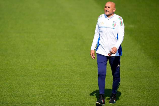 Italy& x2019;s head coach Luciano Spalletti during training session at the base camp in Iserlohn on June 26, 2024, UEFA EURO, EM, Europameisterschaft,Fussball 2024, Iserlohn, Germany - - Soccer .  Copyright: xFabioxFerrari LaPressex
