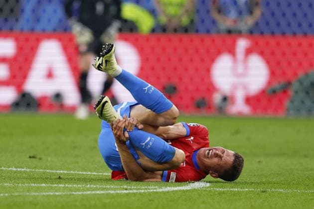 HAMBURG, Volksparkstadium ,26-06-2024 , European Football Championship Euro2024, Group stage match no.36 between Czechia and Turkiye, Czechia player Lukas Provod Czechia - Turkiye (Euro2024)  x25606229x Copyright: