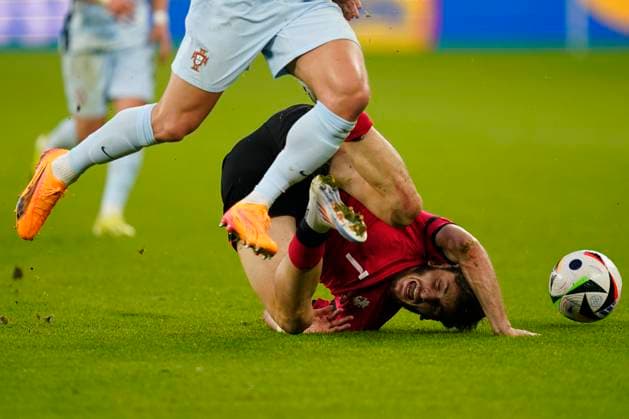GER: Georgia v Portugal. UEFA EURO, EM, Europameisterschaft,Fussball 2024 Khvicha Kvaratskhelia of Georgia during the UEFA Euro 2024 match between Georgia and Portugal, Group F, date 3, played at Veltins-Arena stadium on June 26, 2024 in Gelsenkirchen, Germany. kpng Copyright: xSergioxRuizx xPRESSINPHOTOx PS_240626_GEO_POR_029