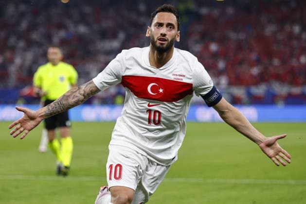 Bilder des Jahres 2024, Sport 06 Juni Sport Themen der Woche KW26 Sport Bilder des Tages HAMBURG, Volksparkstadium ,26-06-2024 , European Football Championship Euro2024, Group stage match no.36 between Czechia and Turkiye, Czechia - Turkiye (Euro2024)  x25606516x Copyright: