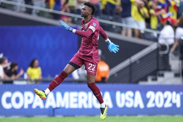 June 26, 2024, Las Vegas, Nevada, UNITED STATES: Alexander DomoÂ­nguez of Ecuador during a match against Jamaica in Group B of the Copa America at the .Allegiant Stadium in Las Vegas in the United States this Wednesday, June 26, 2024 Las Vegas UNITED STATES - ZUMAv122 20240626_aap_v122_093 Copyright: xWilliamxVolcovx