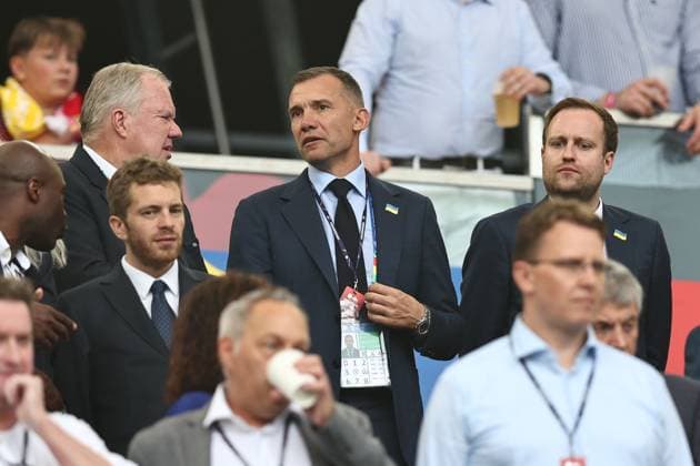 Andriy Shevchenko during the UEFA EURO, EM, Europameisterschaft,Fussball Germany 2024 match between Ukraine 0-0 Belgium at Stuttgart Arena on June 26, 2024 in Stuttgart, Germany. Noxthirdxpartyxsales  (257800159)