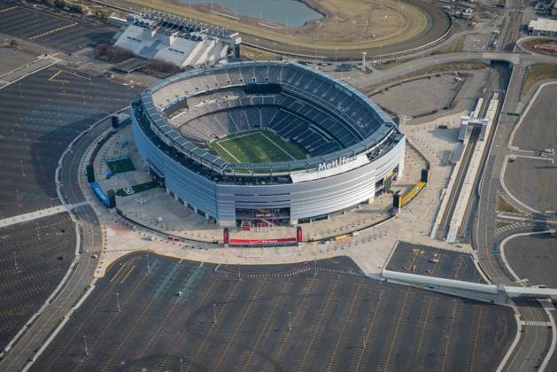 June 26, 2024: EAST RUTHERFORD,NJ - APRIL 5: Aerial view of Metlife Stadium on April 5th,2015.It is the home of the New York Giants and New York Jets of the NFL, American Football Herren, USA and has a capacity of 82566.It opened in april 2010. Latino News - June 26, 2024  - ZUMAla2_ 0702119087st Copyright: xLaxNacionx