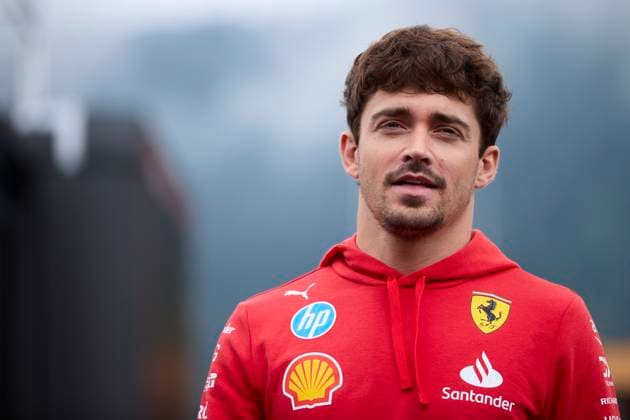 F1 Grand Prix of Austria - Previews Charles Leclerc of Monaco and Scuderia Ferrari arrives in the Paddock during previews ahead the F1 Grand Prix of Austria at Red Bull Ring on June 27, 2024, in Spielberg, Austria. Spielberg Red Bull Ring Spielberg Austria RL_GPF1AT24_00006 Copyright: xRicardoxLarreinax