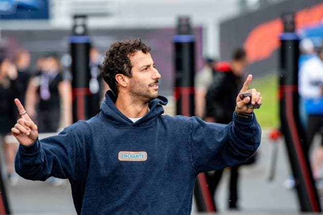 Sport Bilder des Tages Formel 1 GP Austria Österreich. Donnerstag, 27.06.2024 Daniel Ricciardo, 3, Visa Cash App RB Formula One Team; Formel 1 GP Austria Österreich. Donnerstag, 27.06.2024 Copyright: xBEAUTIFULxSPORTS Erlhofx