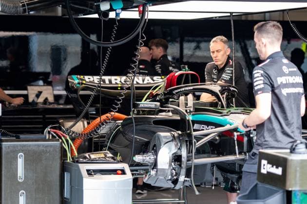 Formel 1 GP Austria Österreich. Donnerstag, 27.06.2024 Mercedes-AMG Petronas F1 Team; Formel 1 GP Austria Österreich. Donnerstag, 27.06.2024 Copyright: xBEAUTIFULxSPORTS Erlhofx
