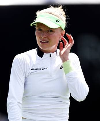 Harriet Dart of Great Britain in action during their Quarter Final match. Rothesay International Eastbourne, Day 5, Tennis, Devonshire Park, Eastbourne, UK - 27 June 2024  Copyright: xJamesxMarsh Shutterstockx 14555505b