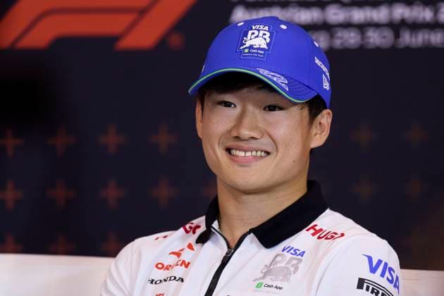 Yuki Tsunoda of Japan and Visa Cash App RB Formula One Team attends the press conference, PK, Pressekonferenz during previews ahead the F1 Grand Prix of Austria at Red Bull Ring on June 27, 2024, in Spielberg, Austria.  (257850987)