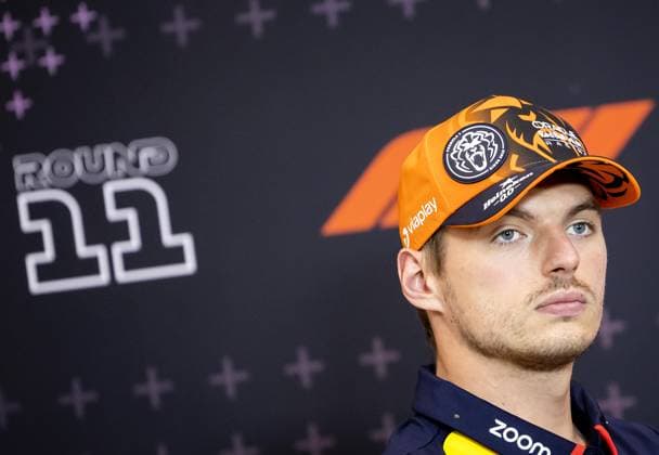 SPIELBERG - Max Verstappen (Red Bull Racing) during the press conference, PK, Pressekonferenz at the Red Bull Ring race circuit in the run-up to the Austrian Grand Prix. ANP SEM VAN DER WAL xVIxANPxSportx xxANPxIVx 502191429 originalFilename: 502191429.jpg