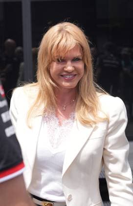 27.06.2024, Red Bull Ring, Spielber, Formel 1 Großer Preis von Österreich 2024 , im Bild Corinna Schumacher, Mutter von Testfahrer Mick Schumacher (DEU), Mercedes-AMG Petronas Formula One Team Defodi-506_20240627_hbr_0869