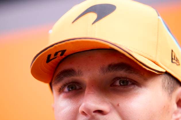 F1 Grand Prix of Austria - Previews Lando Norris of Great Britain and McLaren Formula 1 Team looks on in the paddock during previews ahead the F1 Grand Prix of Austria at Red Bull Ring on June 27, 2024, in Spielberg, Austria. Spielberg Red Bull Ring Spielberg Austria RL_GPF1AT24_00138 Copyright: xRicardoxLarreinax