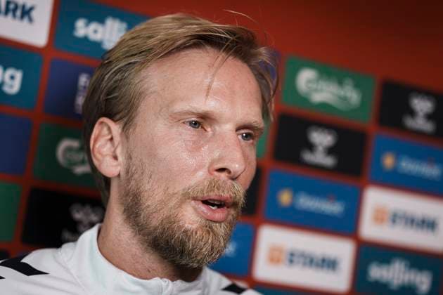 Assistant coach Christian Poulsen during the national team, Nationalteam s mixed zone in Freudenstadt, Germany Thursday, June 27, 2024. (Photo: Liselotte Sabroe Ritzau Scanpix) , Freudenstadt Tyskland Copyright: Ritzau Scanpix LiselottexSabroex spdk20240627-110017-L