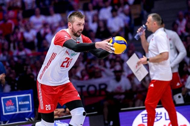 LODZ 27.06.2024 MECZ SIATKARSKA LIGA NARODOW 2024 PILKA SIATKOWA --- FIVB VOLLEYBALL NATIONS LEAGUE MATCH: POLSKA - BRAZYLIA --- POLAND - BRASIL N Z MATEUSZ BIENIEK FOT. PAWEL PIOTROWSKI 400mm.pl NEWSPIX.PL --- Newspix.pl  20240627_PAP006