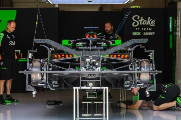 Red Bull Ring, Spielberg, Austria. 27.June.2024; Stake F1 Team Kick Sauber F1 car during Formula One Austrian Grand Prix  (257869673)