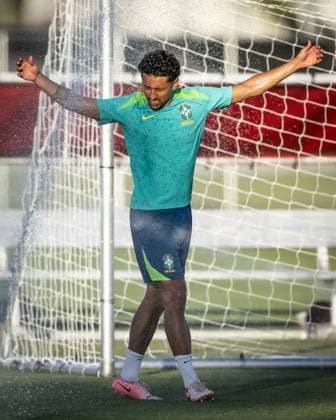 Brazil training session Marquinhos in action during the Brazil training session at Bettye Wilson Soccer Complex, in Las Vegas, USA, today June 27, 2024. Copyright: xx 0F3A6130