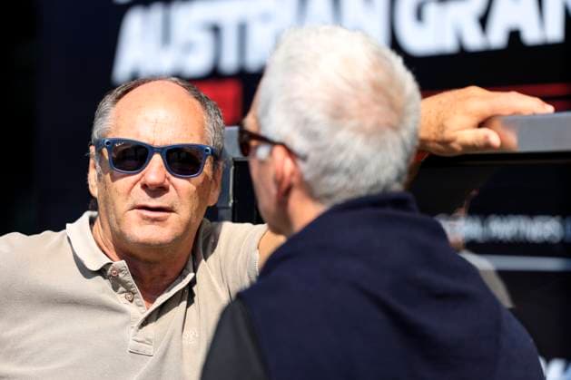 FORMULA 1 - GP of Austria 2024 SPIELBERG,AUSTRIA,28.JUN.24 - MOTORSPORTS, FORMULA 1 -Grand Prix of Austria, Red Bull Ring, preview. Image shows Gerhard Berger.  GEPAxpictures xMarioxBuehner-Weinrauch