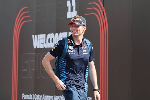 1Max Verstappen (Oracle Red Bull Racing, 01), AUT, Oesterreich, Formel 1 Weltmeisterschaft, Austrian Grand Prix, 28.06.2024 AUT, Formel 1, Red Bull Ring, Austrian Grand Prix Spielberg Copyright: xEibner-Pressefoto Grafx EP_AGF