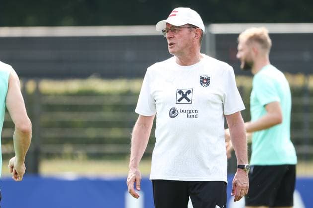 SOCCER - UEFA EURO, EM, Europameisterschaft,Fussball 2024 BERLIN,GERMANY,28.JUN.24 - SOCCER -UEFA EURO 2024, OEFB, Oesterreichischer Fussball-Bund, training. Image shows head coach Ralf Rangnick (AUT).  GEPAxpictures xArminxRauthner