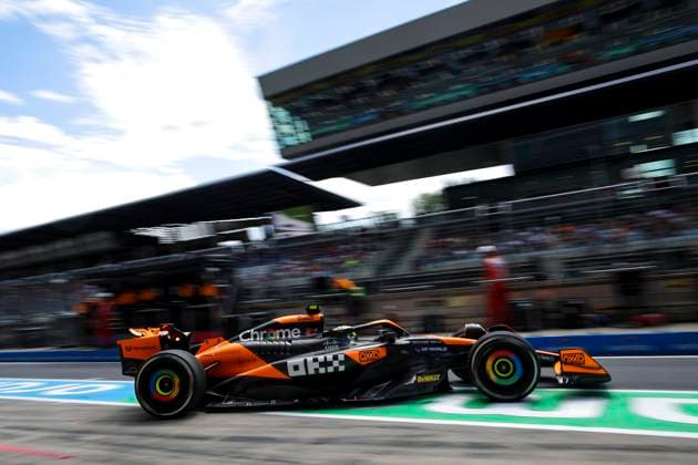 04 NORRIS Lando (gbr), McLaren F1 Team MCL38, action during the Formula 1 Qatar Airways Austrian Grand Prix 2024, 11th round of the 2024 Formula One World Championship, WM, Weltmeisterschaft from June 28 to 30, 2024 on the Red Bull Ring, in Spielberg, Austria - F1 - AUSTRIAN GRAND PRIX 2024 DPPI Panoramic  240628_R11_AUSTRIA_DP_XB3_0765