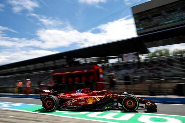 16 LECLERC Charles (mco), Scuderia Ferrari SF-24, action during the Formula 1 Qatar Airways Austrian Grand Prix 2024, 11th round of the 2024 Formula One World Championship, WM, Weltmeisterschaft from June 28 to 30, 2024 on the Red Bull Ring, in Spielberg, Austria - F1 - AUSTRIAN GRAND PRIX 2024 DPPI Panoramic  XB3_0772
