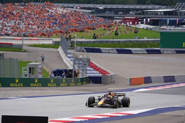 28.06.2024, Red Bull Ring, Spielberg, Formel 1 Großer Preis von Österreich 2024 , im Bild Max Verstappen (NLD), Oracle Red Bull Racing Defodi-506_20240628_hbr_0495