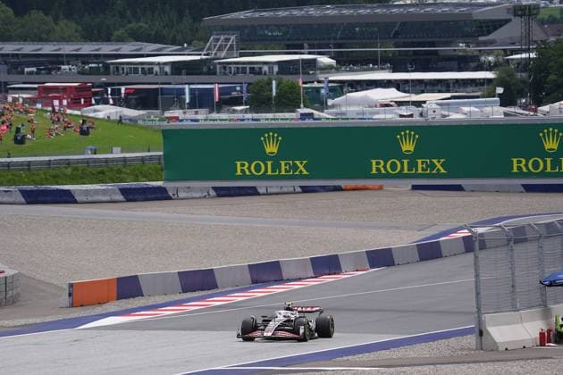 28.06.2024, Red Bull Ring, Spielberg, Formel 1 Großer Preis von Österreich 2024 , im Bild Nico Hülkenberg (DEU), Haas F1 Team Defodi-506_20240628_hbr_0519