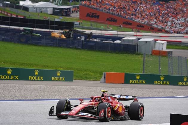 28.06.2024, Red Bull Ring, Spielberg, Formel 1 Großer Preis von Österreich 2024 , im Bild Carlos Sainz Jr. (ESP), Scuderia Ferrari HP Defodi-506_20240628_hbr_0583
