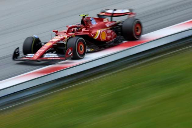 F1 Grand Prix of Austria - Practice Carlos Sainz of Spain driving the (55) Scuderia Ferrari SF-24 on track during practice ahead the F1 Grand Prix of Austria at Red Bull Ring on June 28, 2024, in Spielberg, Austria. Spielberg Red Bull Ring Spielberg Austria RL_GPF1AT24_00248 Copyright: xRicardoxLarreinax